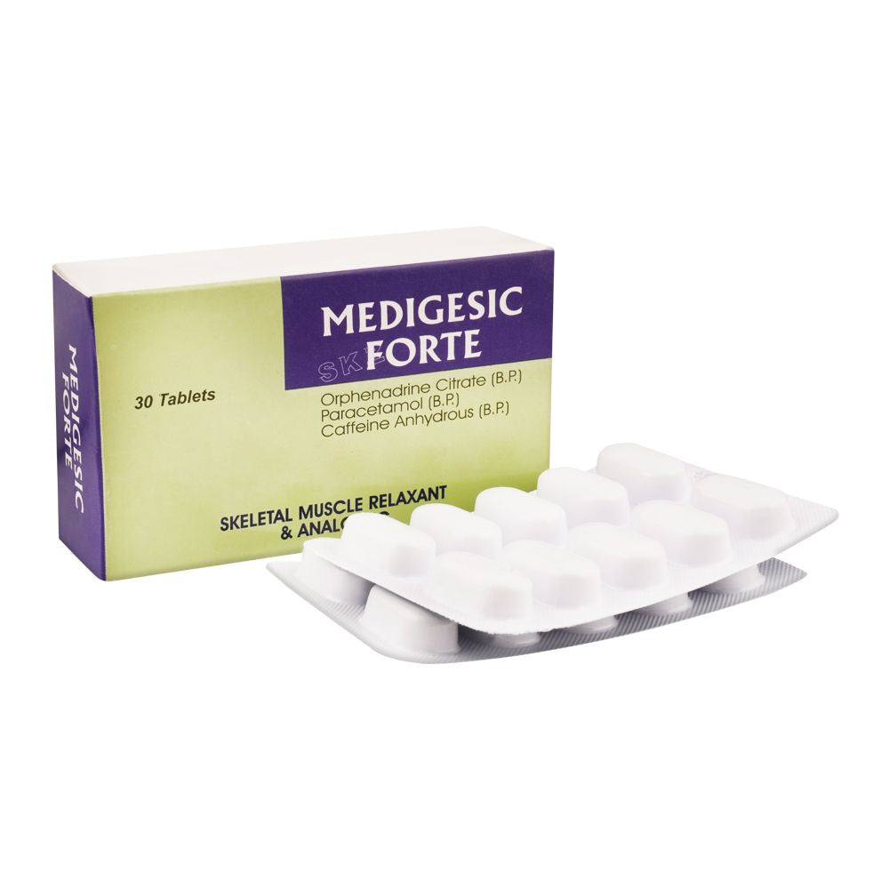 Wilshire Laboratories Medigesic Forte Tablet, 30-Pack product image - Bolanclinic