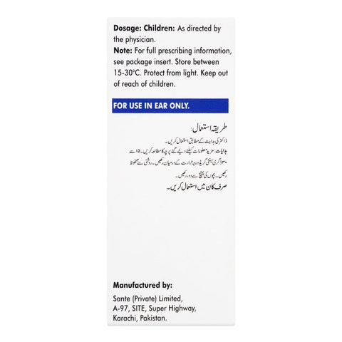 Sante Pharma Dexatob Ear Drops, 5ml product image 2 - Bolanclinic