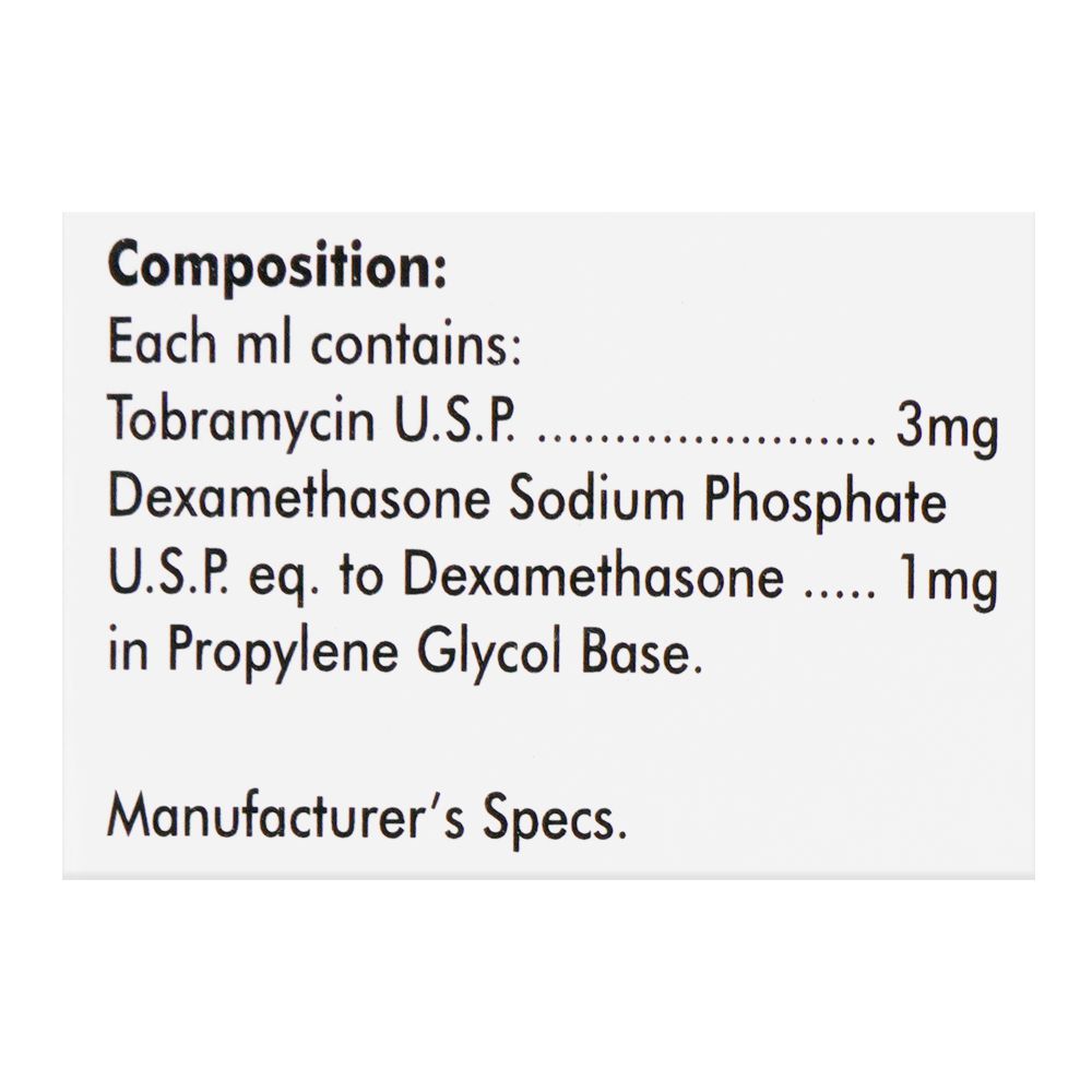 Sante Pharma Dexatob Ear Drops, 5ml product image 3 - Bolanclinic
