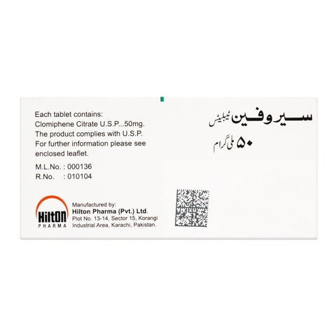 Hilton Pharma Cerophene Tablet, 50mg, 20-Pack product image 2 - Bolanclinic