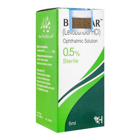 Barrett Hodgson Betabar Eye Drop, 0.5% Sterile, 5ml product image - Bolanclinic