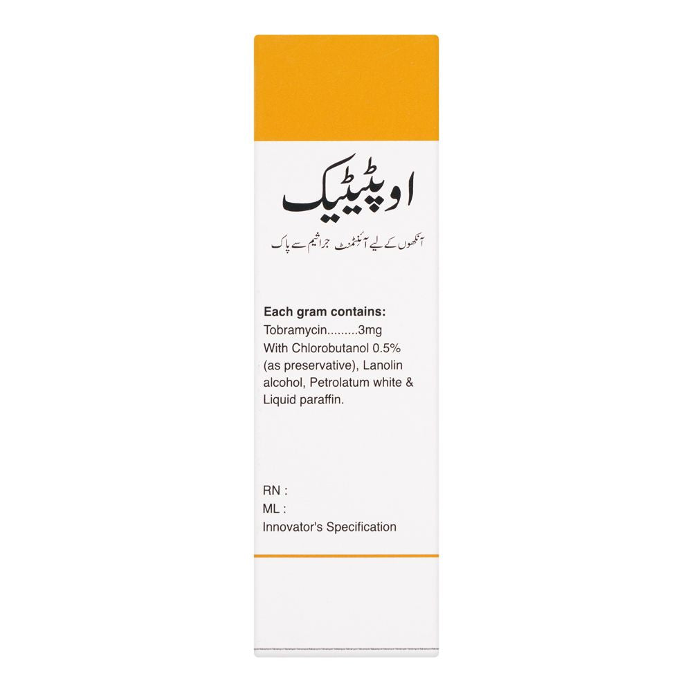 Barrett Hodgson Optitek Ophthalmic Ointment, 3.5g product image 3 - Bolanclinic