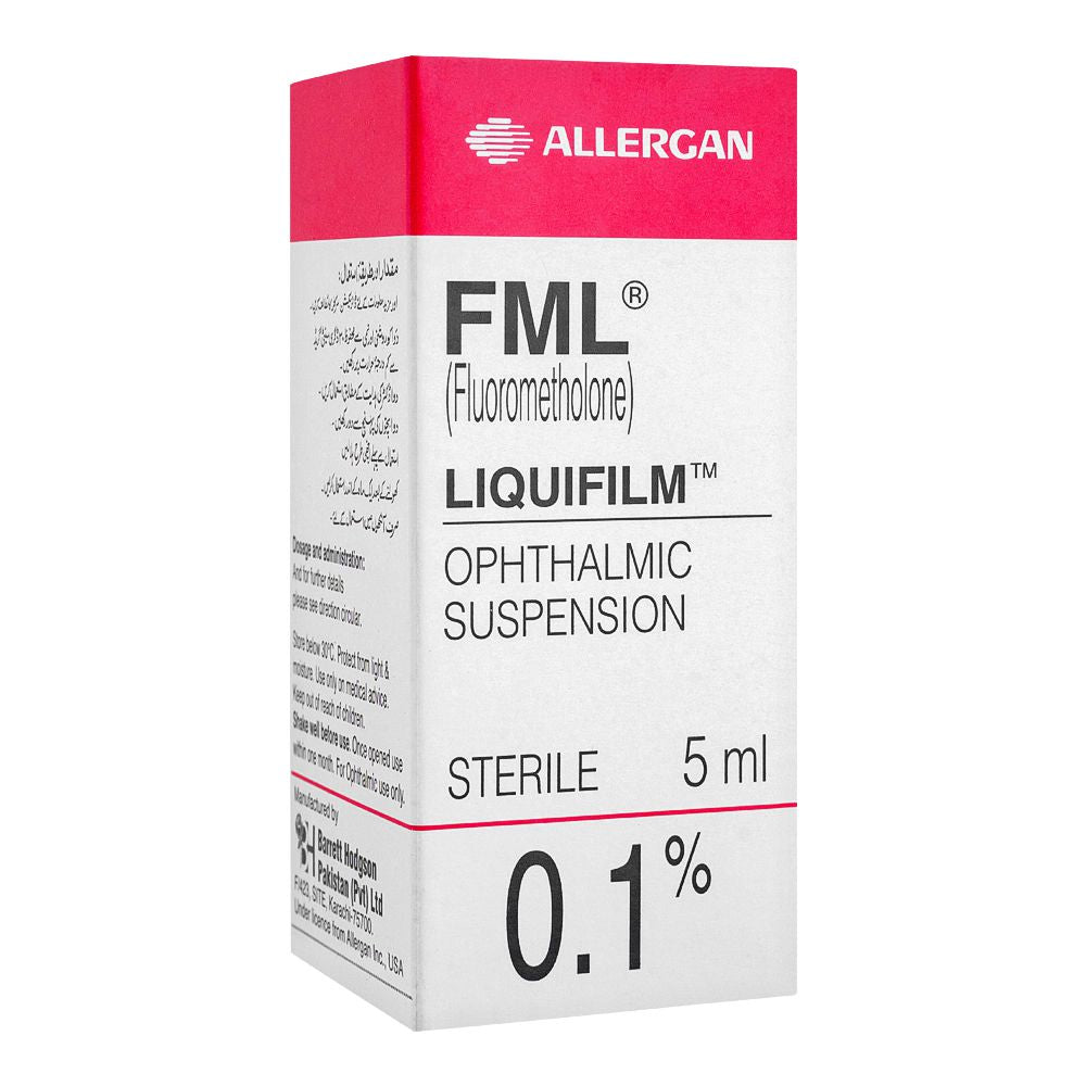 Barrett Hodgson FML Liquifilm Ophthalmic Suspension, 5ml product image - Bolanclinic