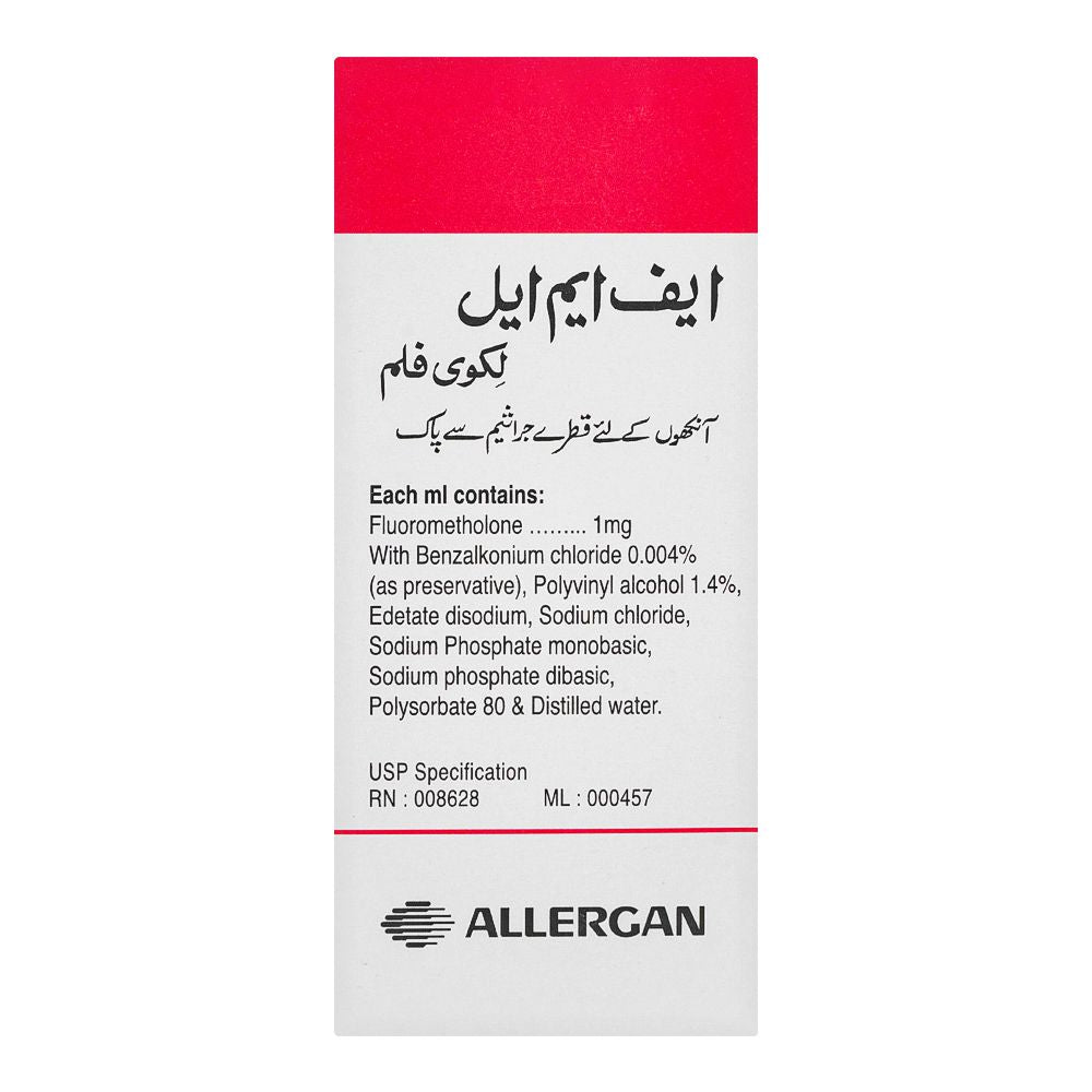 Barrett Hodgson FML Liquifilm Ophthalmic Suspension, 5ml product image 2 - Bolanclinic