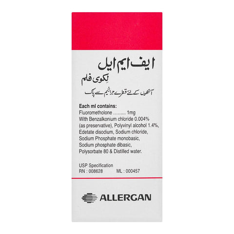 Barrett Hodgson FML Liquifilm Ophthalmic Suspension, 5ml product image 2 - Bolanclinic