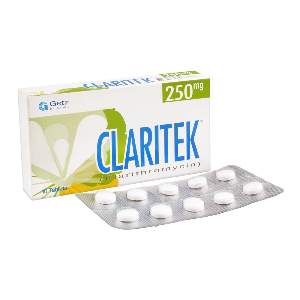 Getz Pharma Claritek Tablet, 250mg, 10-Pack product image 2 - Bolanclinic