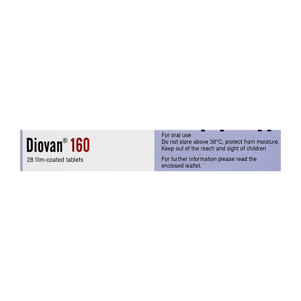 Novartis Pharmaceuticals Diovan Tablet, 160mg, 1-Strip product image 4 - Bolanclinic