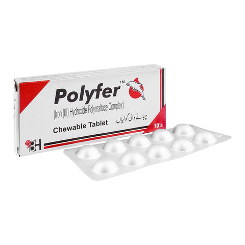 Barrett Hodgson Polyfer Chewable Tablet, 10-Pack product image - Bolanclinic