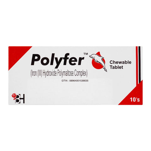 Barrett Hodgson Polyfer Chewable Tablet, 10-Pack product image 2 - Bolanclinic