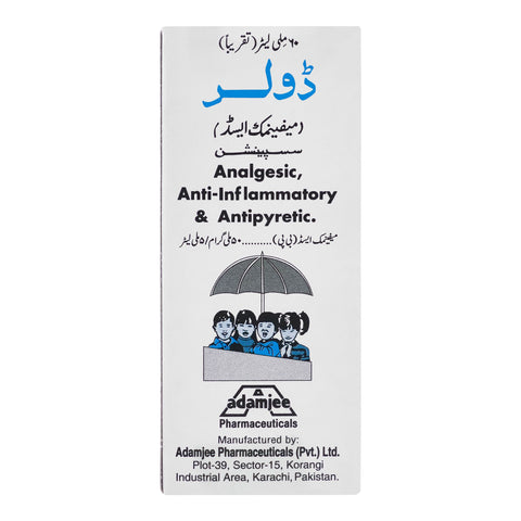 Adamjee Pharmaceuticals Dolor Suspension, 60ml product image 3 - Bolanclinic