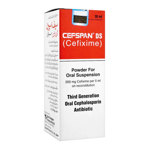 Barrett Hodgson Cefspan DS Syrup, 200mg/5ml, 30ml product image - Bolanclinic