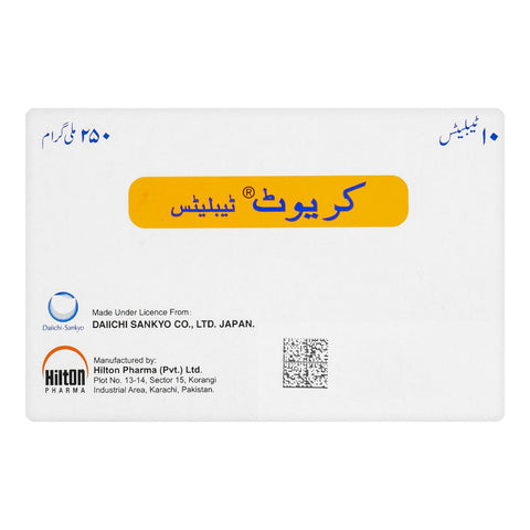 Hilton Pharma Cravit Tablet, 250mg, 10-Pack product image 2 - Bolanclinic