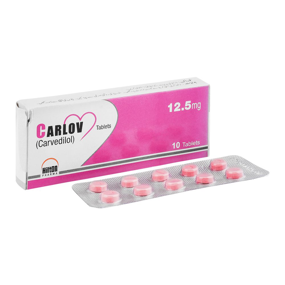 Hilton Pharma Carlov Tablet, 12.5mg, 10-Pack product image - Bolanclinic