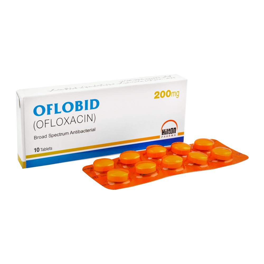 Hilton Pharma Oflobid Tablet, 200mg, 10-Pack product image - Bolanclinic