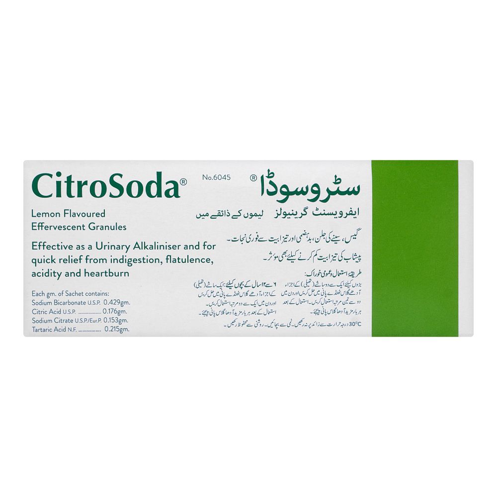 Abbott Citro Soda Sachet, Lemon Flavored product image 3 - Bolanclinic