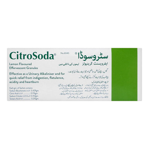 Abbott Citro Soda Sachet, Lemon Flavored product image 3 - Bolanclinic