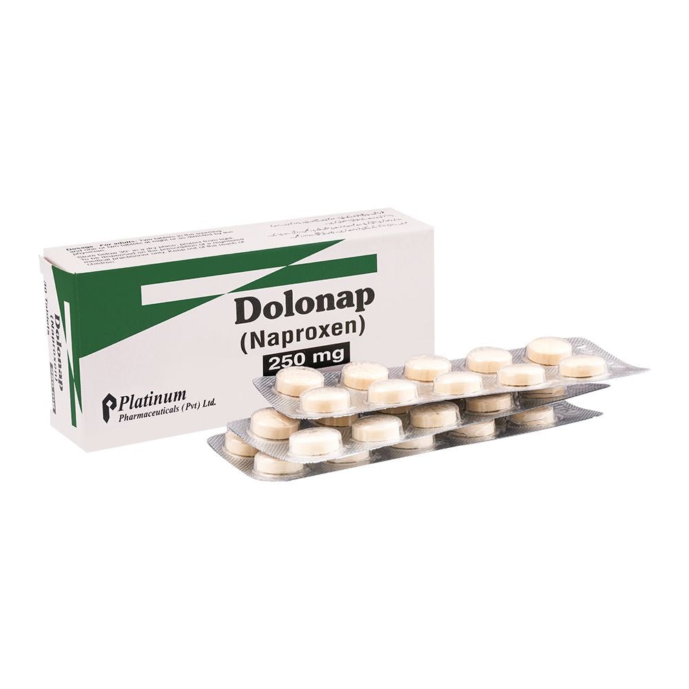 Platinum Pharmaceuticals Dolonap Tablet, 250mg, 30-Pack product image - Bolanclinic