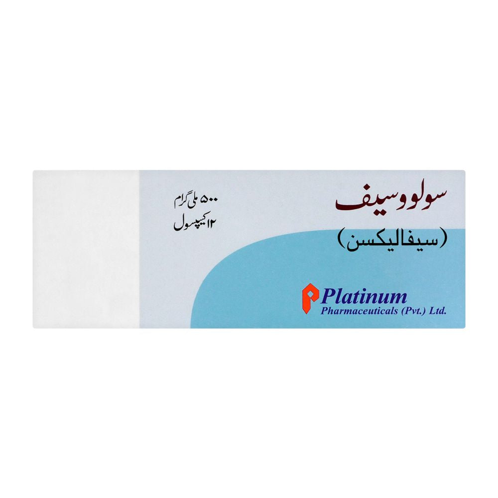 Platinum Pharmaceuticals Solvocef Capsule, 500mg, 12-Pack product image 2 - Bolanclinic