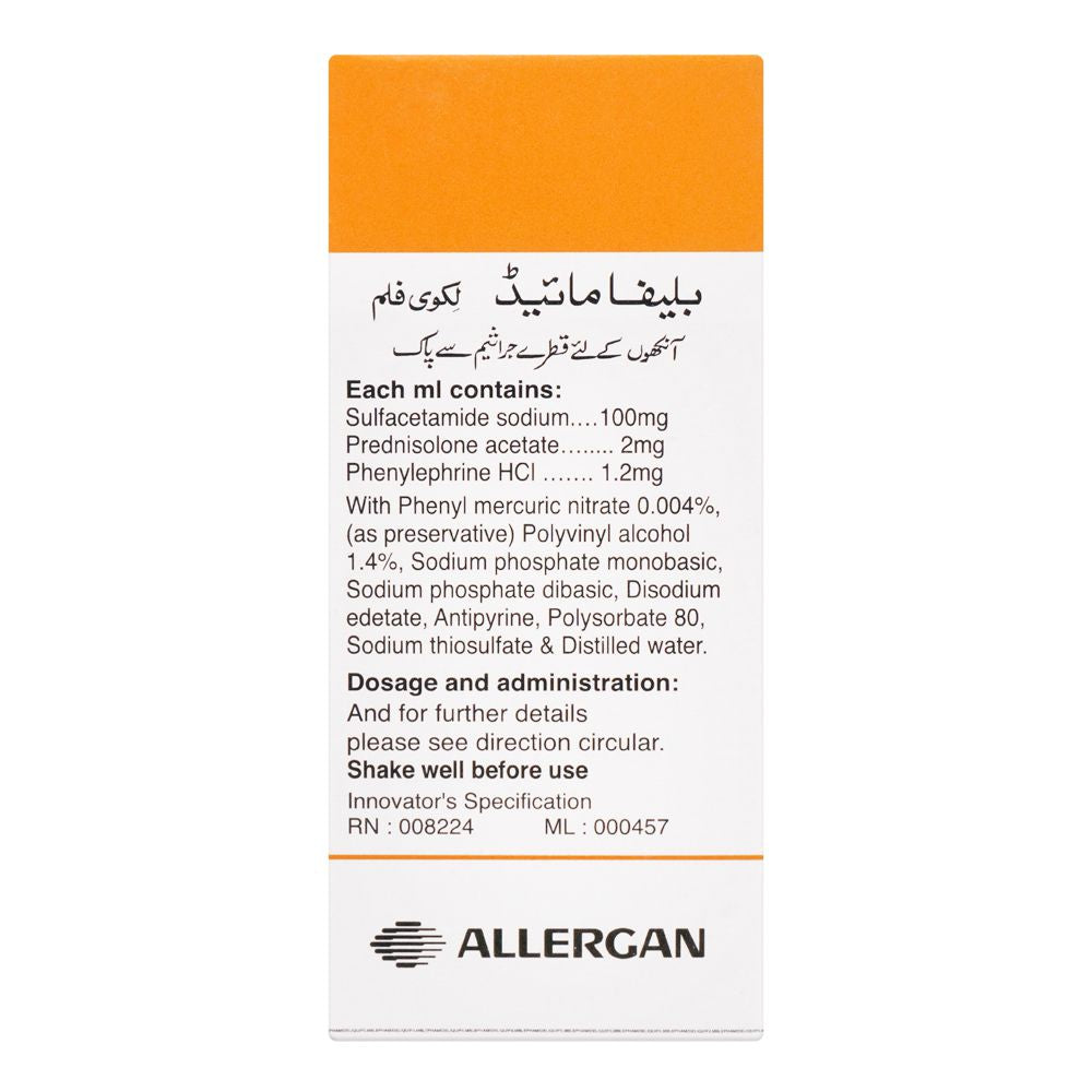 Barrett Hodgson Blephabar Liquifilm Ophthalmic Solution Eye Drops, 5ml product image 2 - Bolanclinic