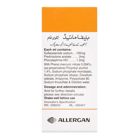 Barrett Hodgson Blephabar Liquifilm Ophthalmic Solution Eye Drops, 5ml product image 2 - Bolanclinic