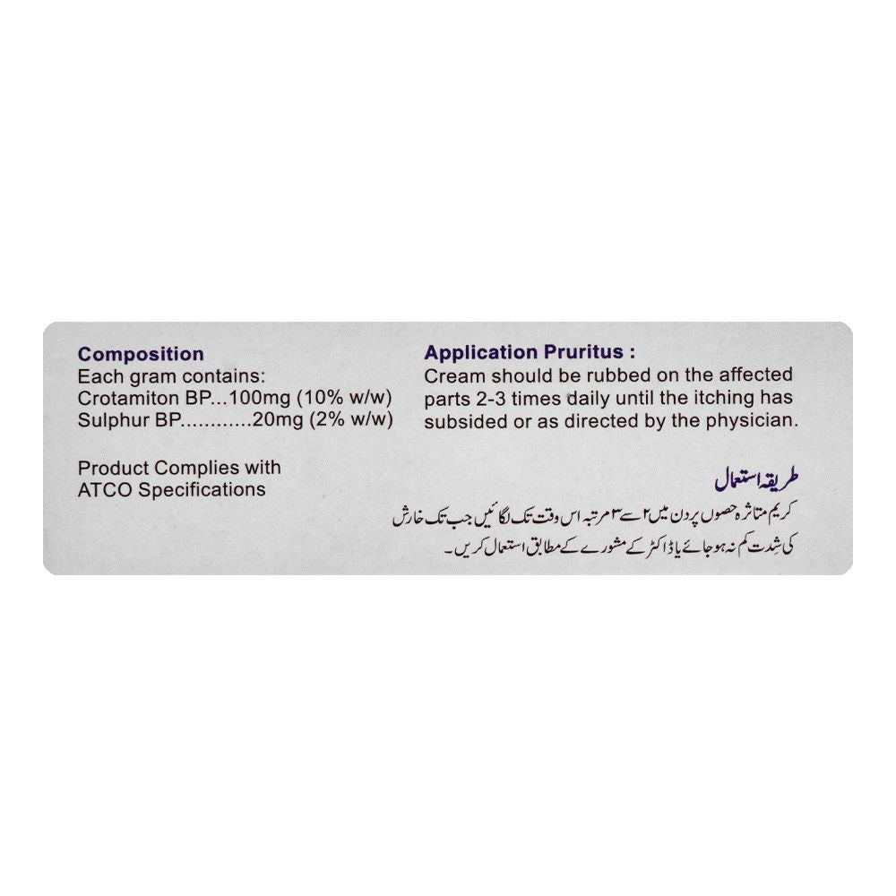 ATCO Laboratories Scabion Cream, 20g product image 5 - Bolanclinic