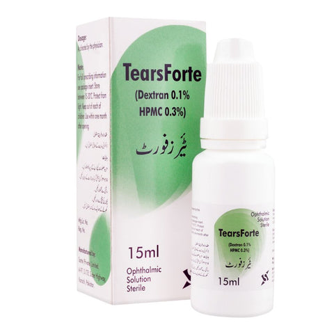Sante Pharma Tears Forte Ophthalmic Solution, 15ml product image - Bolanclinic
