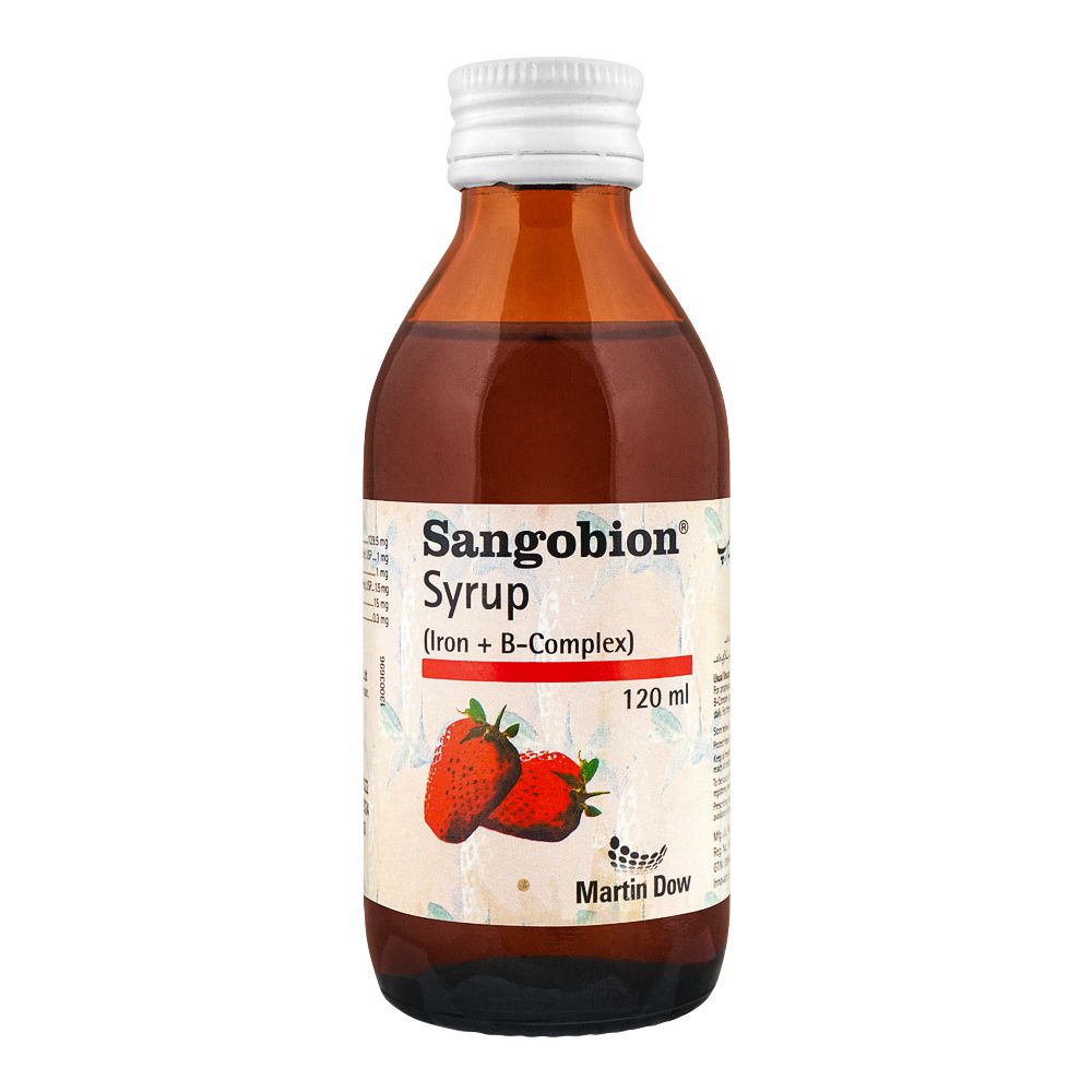 Martin Dow Sangobion Syrup, 120ml product image - Bolanclinic