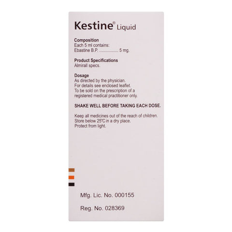Highnoon Laboratories Kestine Liquid, 30ml product image 4 - Bolanclinic