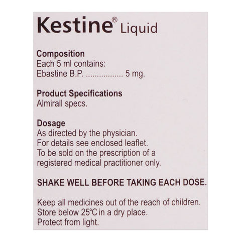 Highnoon Laboratories Kestine Liquid, 30ml product image 5 - Bolanclinic