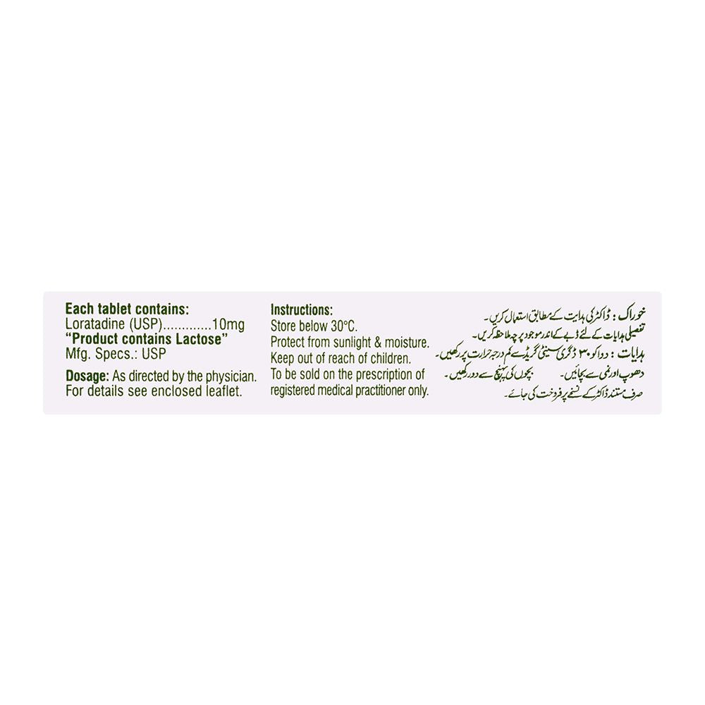 AsianContinental Lorin-NSA Tablet, 10mg, 10-Pack product image 3 - Bolanclinic