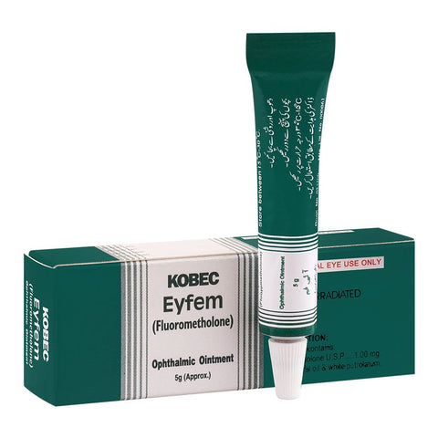 Kobec Pharmacals Eyfem Eye Ointment, 5g product image - Bolanclinic