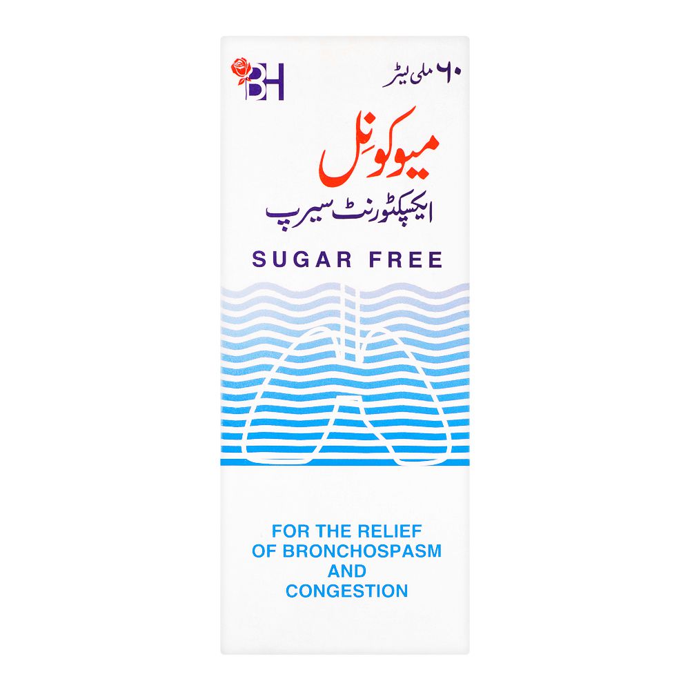 Barrett Hodgson Muconyl Expectorant Syrup, Sugar-Free, 60ml product image 2 - Bolanclinic