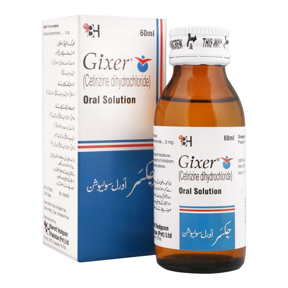 Barrett Hodgson Gixer Oral Solution, 60ml product image - Bolanclinic