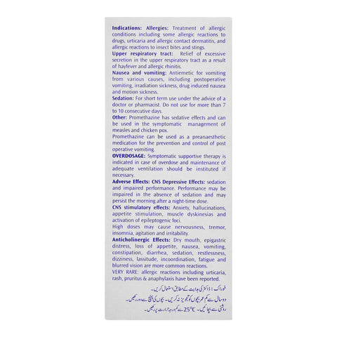 Phenergan Elixir, 120ml product image 5 - Bolanclinic