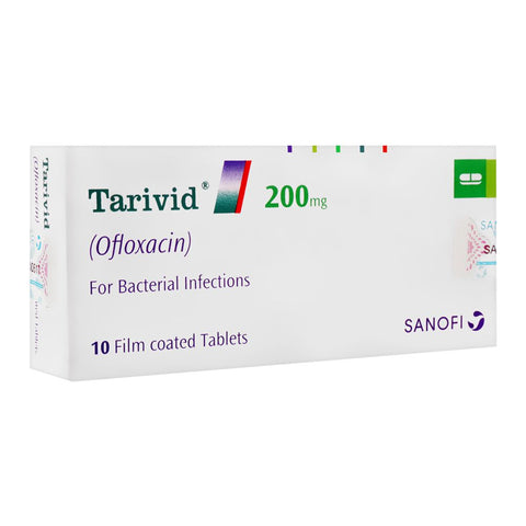 Tarivid Tablet, 200mg, 10-Pack product image - Bolanclinic