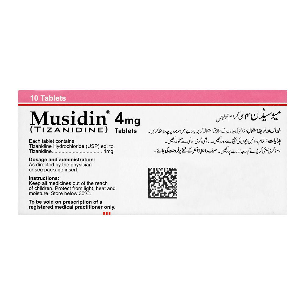 Martin Dow Musidin Tablet, 4mg, 10-Pack product image 2 - Bolanclinic