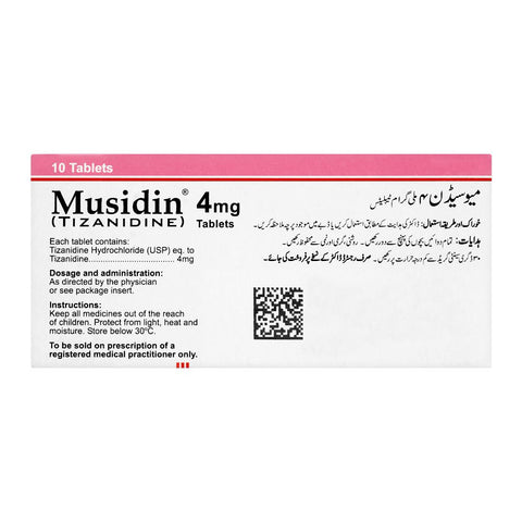 Martin Dow Musidin Tablet, 4mg, 10-Pack product image 2 - Bolanclinic