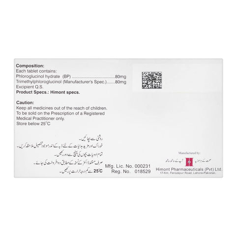 Himont Pharmaceuticals Spasfon Tablet, 1-Strip product image 2 - Bolanclinic