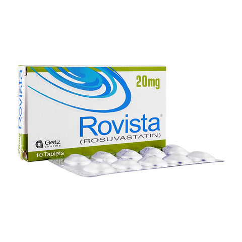 Getz Pharma Rovista Tablet, 20mg, 10-Pack product image 2 - Bolanclinic