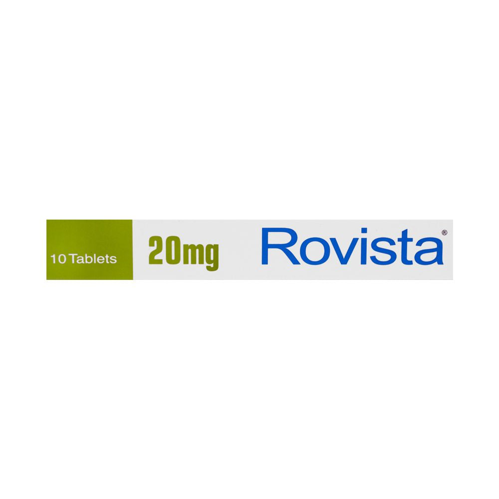Getz Pharma Rovista Tablet, 20mg, 10-Pack product image 4 - Bolanclinic