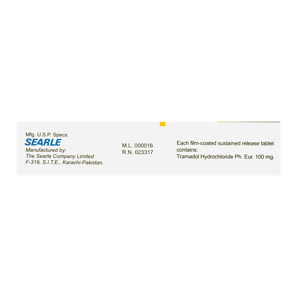 Searle Tramal SR Tablet, 10-Pack product image 3 - Bolanclinic