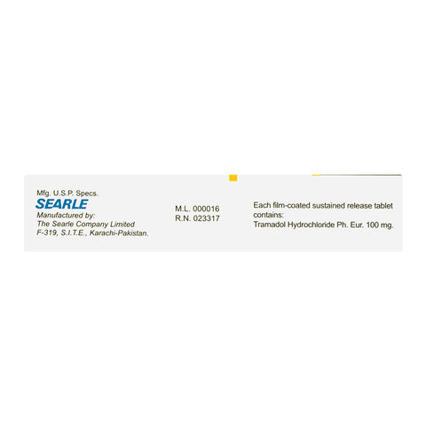 Searle Tramal SR Tablet, 10-Pack product image 3 - Bolanclinic