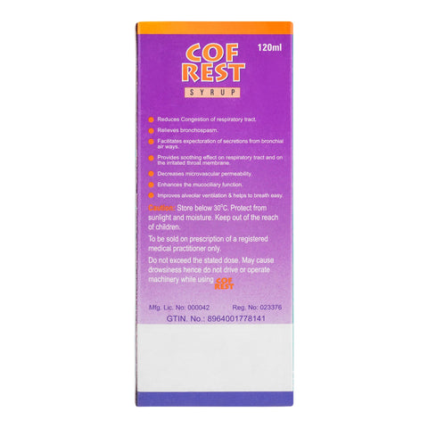 Woodward's Cofrest Syrup, 120ml product image 5 - Bolanclinic