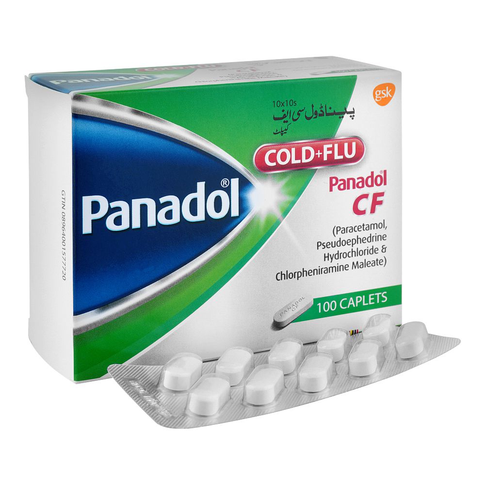 GSK Panadol-CF Tablet, 1-Strip product image - Bolanclinic