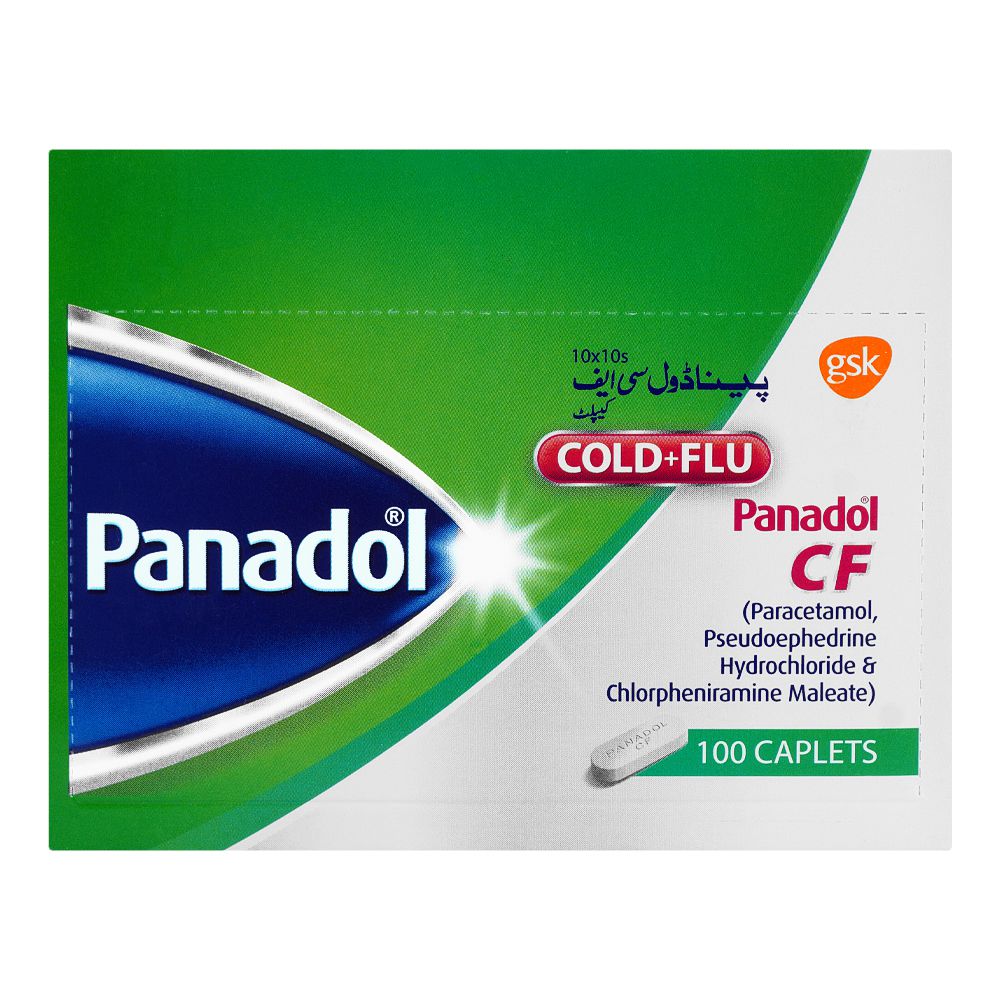 GSK Panadol-CF Tablet, 1-Strip product image 2 - Bolanclinic