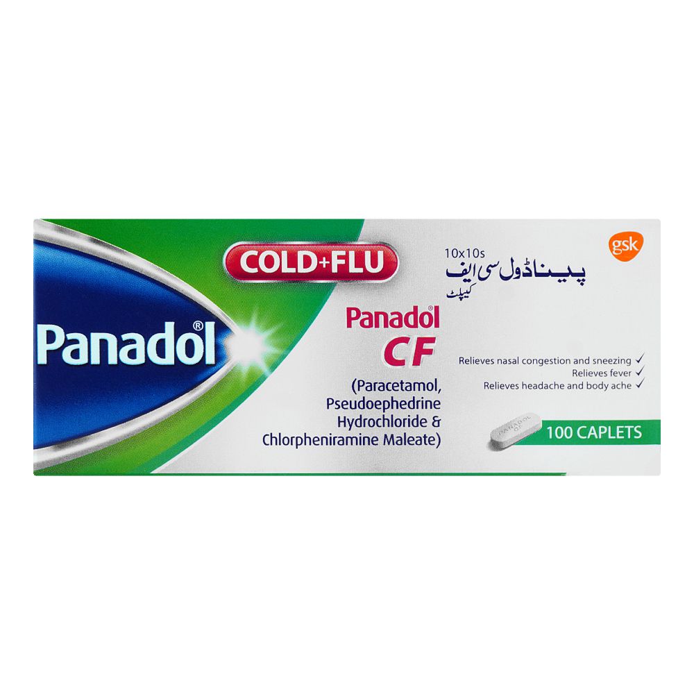 GSK Panadol-CF Tablet, 1-Strip product image 3 - Bolanclinic