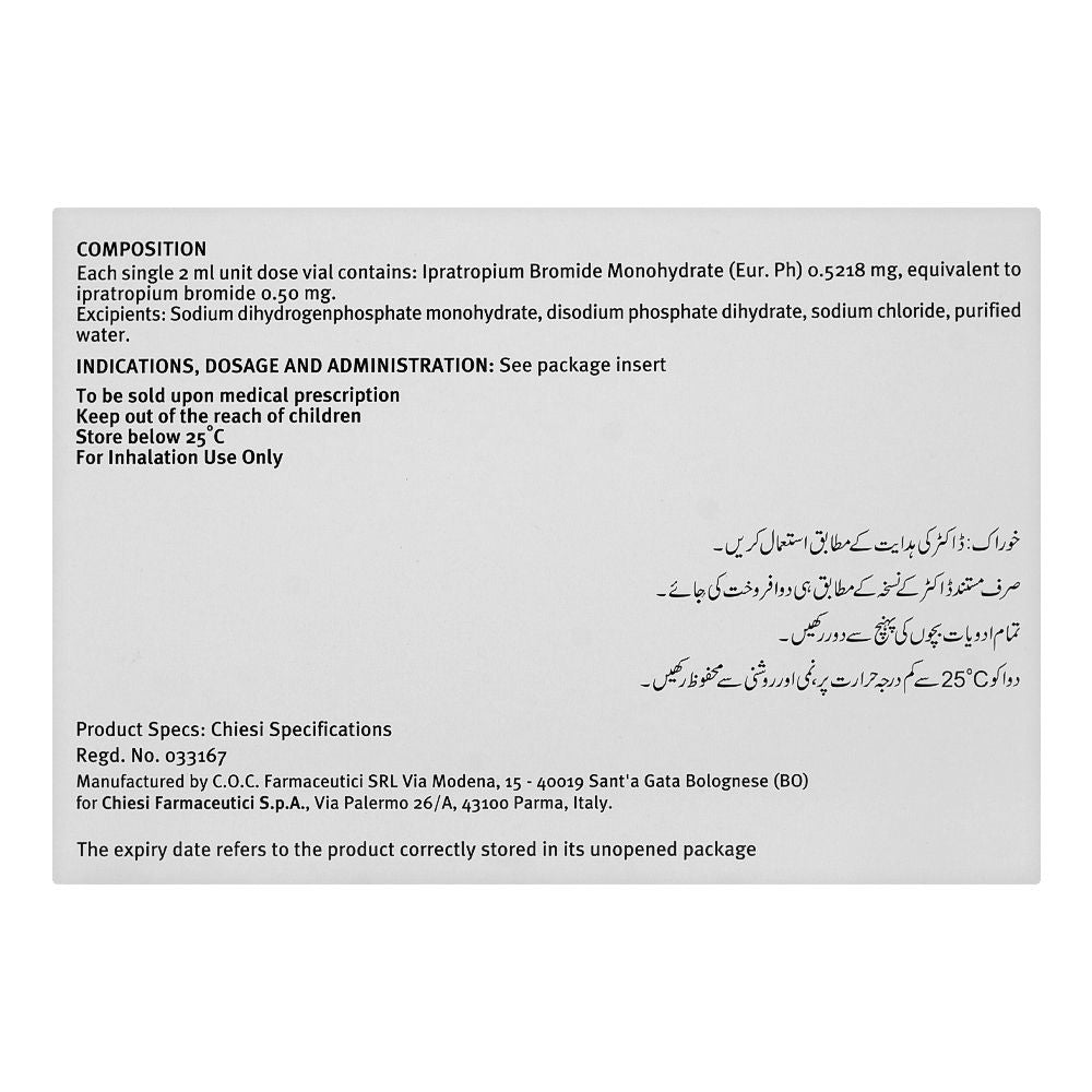 Chiesi Pharmaceuticals Clenil For Aerosol, 2ml product image 2 - Bolanclinic