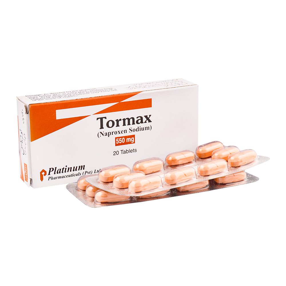 Platinum Pharmaceuticals Tormax Tablet, 550mg, 20-Pack product image - Bolanclinic