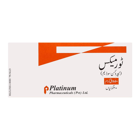 Platinum Pharmaceuticals Tormax Tablet, 550mg, 20-Pack product image 2 - Bolanclinic