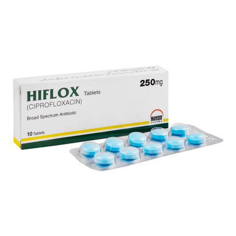 Hilton Pharma Hiflox Tablet, 250mg, 10-Pack product image - Bolanclinic